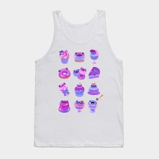 Blueberry frog Tank Top